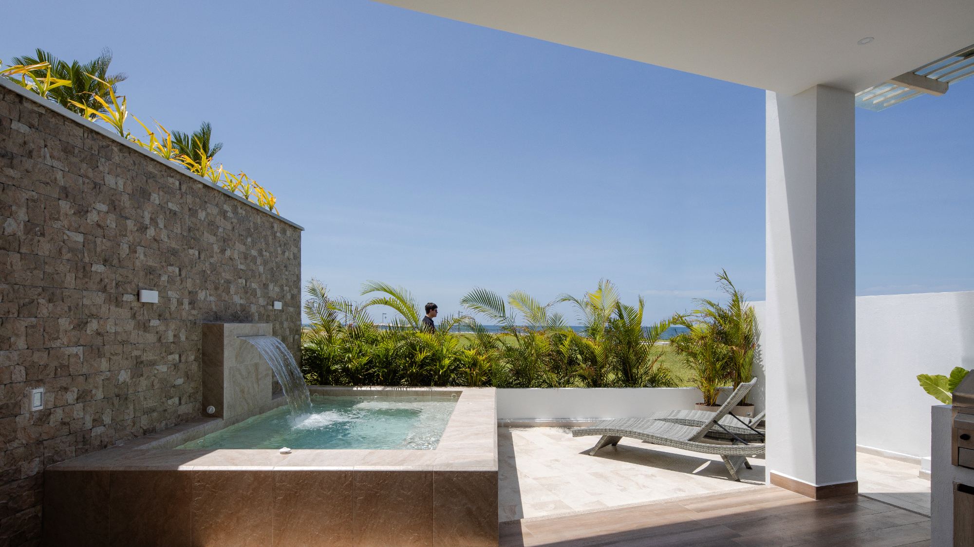 Vivienda Vacacional M.P — terraza